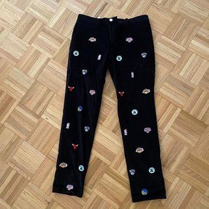 NWT NBA x Rowing Blazers Corduroy Logo Pants